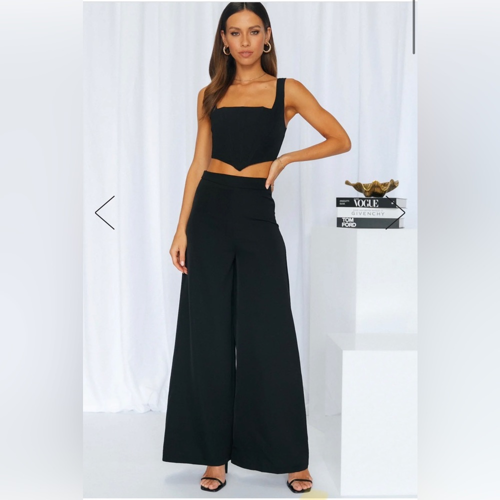NWT Hello Molly SO AUTOMATIC PANTS BLACK